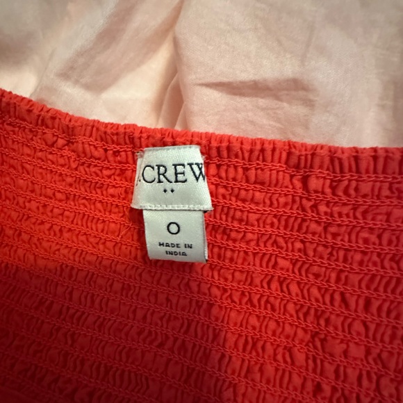 J. Crew Colorblock Tie-front Cutout Midi Dress Size 0 - Picture 4 of 6